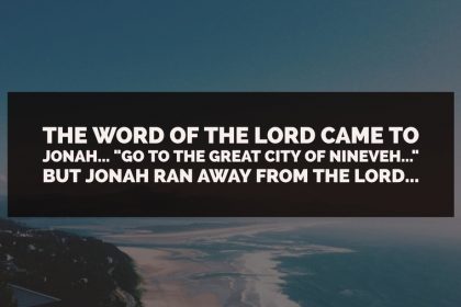 Who's your Nineveh?